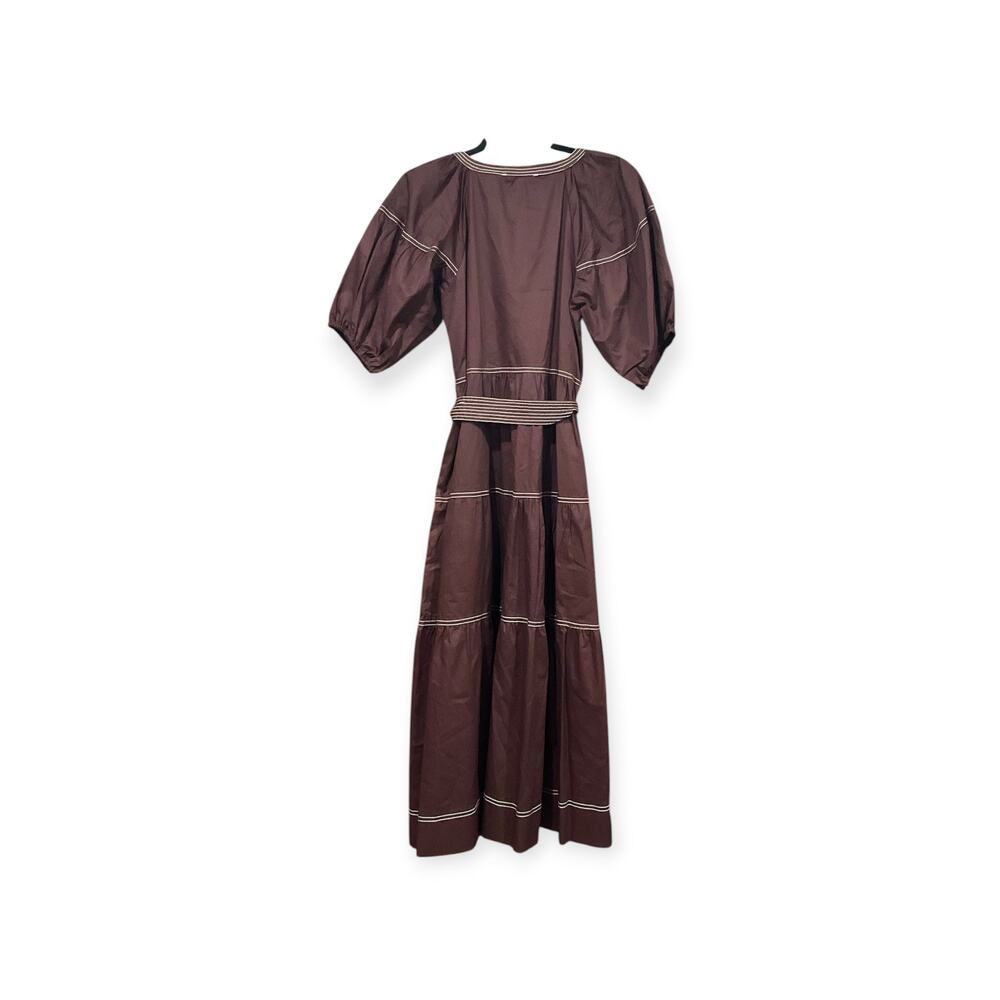 Sofie the Label Foxy Lady Dress Women Brown Large NWT - Picture 4 of 4